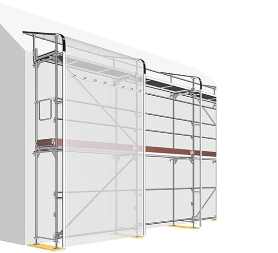 Scaffolding enclosures