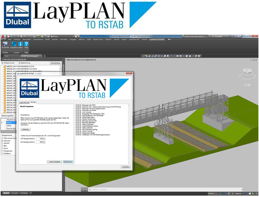 LayPLAN TO RSTAB - Layplan Suite